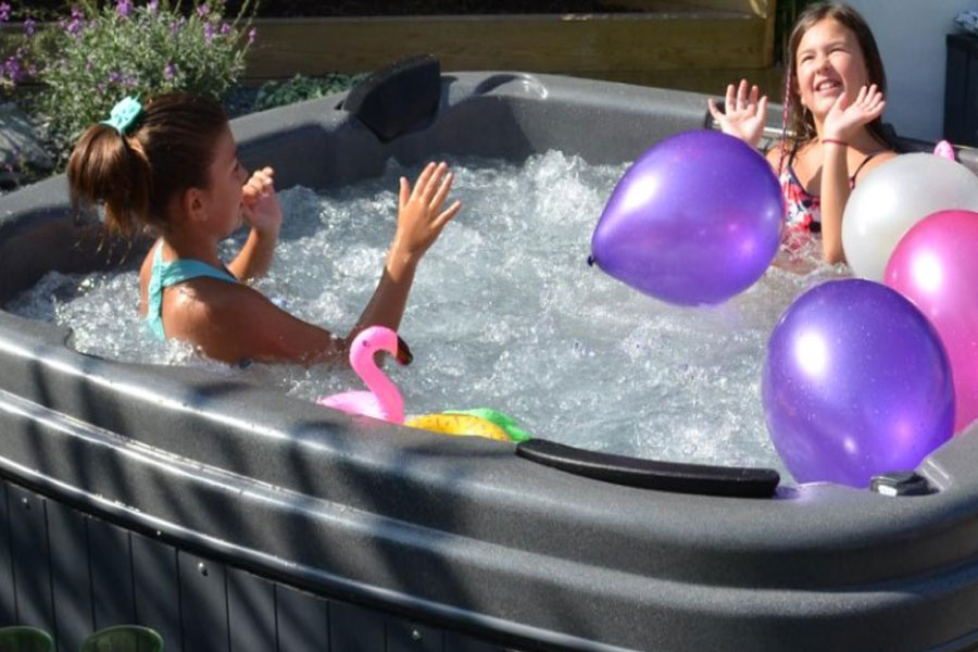 Masažni bazen za 2 osebi 